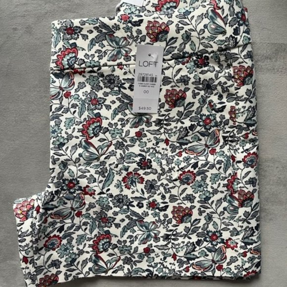 XS Loft Floral Riviera Shorts - Picture 4 of 6